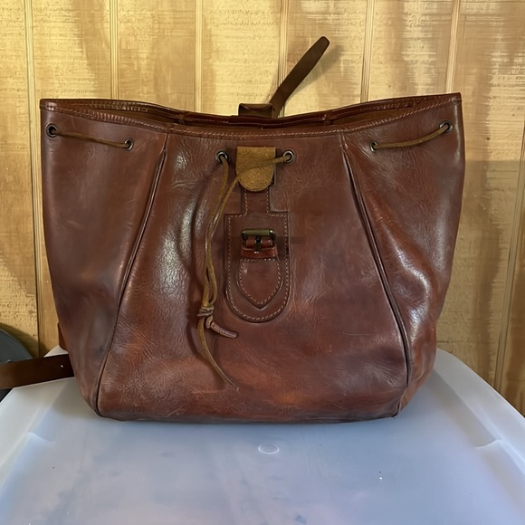 CAVA Italy all leather backpack - Picture 5 of 9